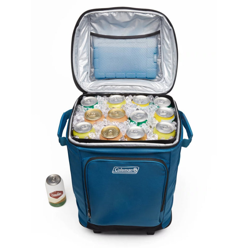 Load image into Gallery viewer, Coleman CHILLER 42-Can Soft-Sided Portable Cooler w/Wheels - Deep Ocean [2158120]
