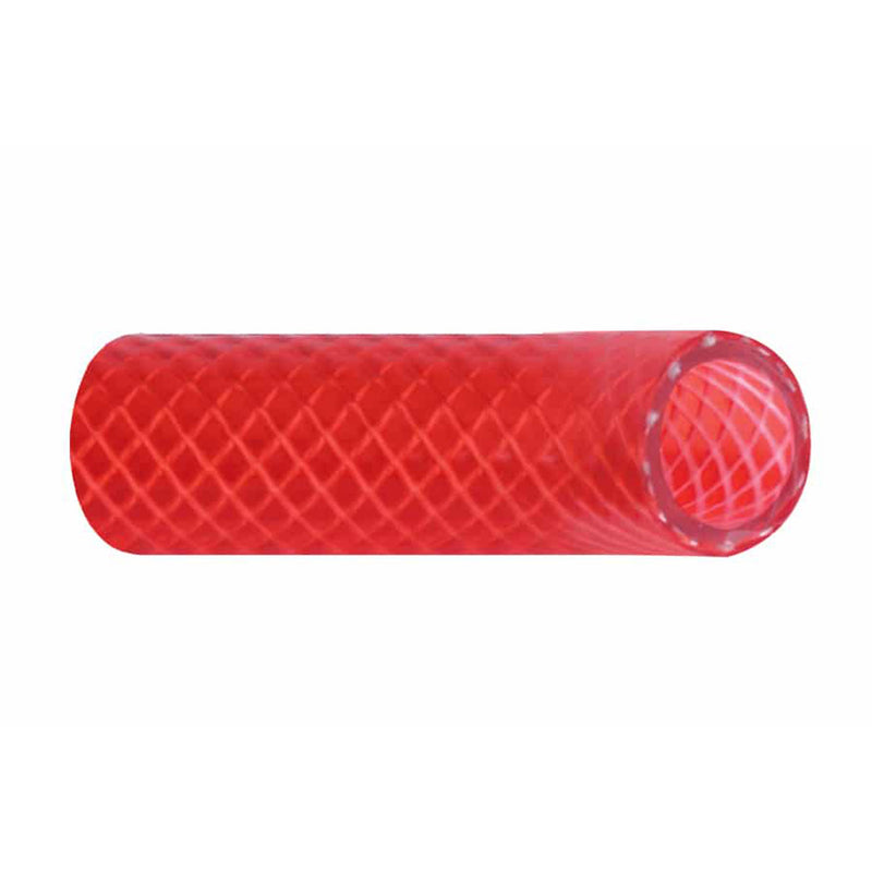 Load image into Gallery viewer, Trident Marine 5/8&quot; Reinforced PVC (FDA) Hot Water Feed Line Hose - Drinking Water Safe - Translucent Red - Sold by the Foot [166-0586-FT]
