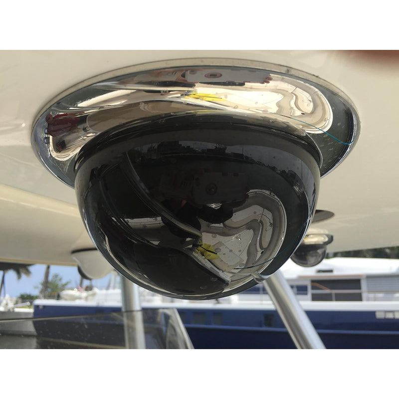 Load image into Gallery viewer, Iris Miniature Marine PTZ Dome Camera - Stainless Bezel - Hi-Resolution Analogue Sensor - 1000TVL - 4 in 1 Video Format [IRIS106]
