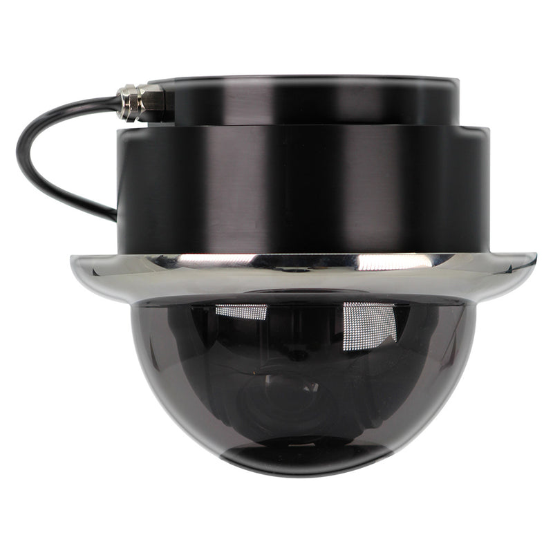 Load image into Gallery viewer, Iris Miniature Marine PTZ Dome Camera - Stainless Bezel - Hi-Resolution Analogue Sensor - 1000TVL - 4 in 1 Video Format [IRIS106]
