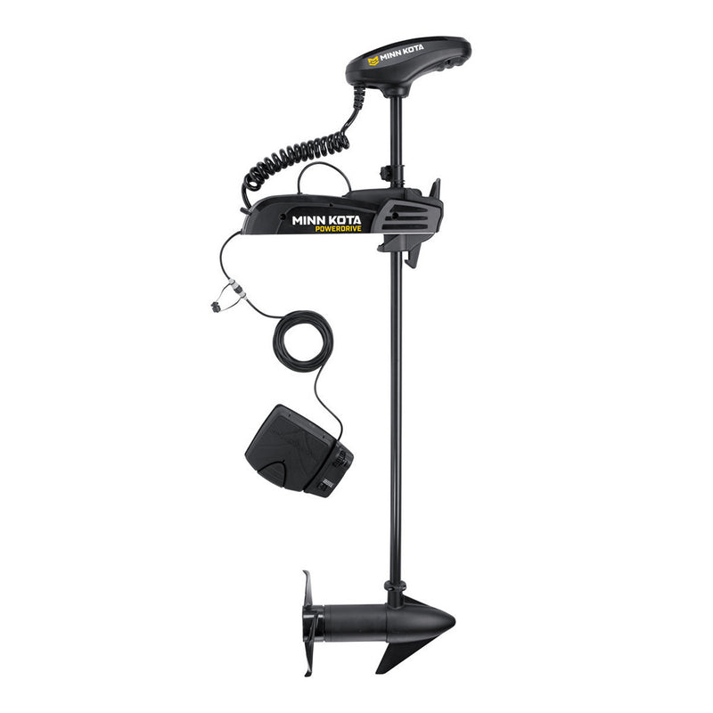 Load image into Gallery viewer, Minn Kota Pontoon PowerDrive 55 Trolling Motor w/Foot Pedal - 12V - 55LB - 48&quot; [1358455]
